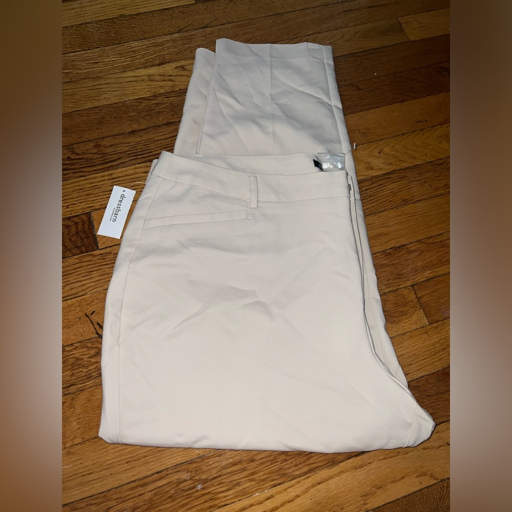 Roz & Ali Light Cream Trousers